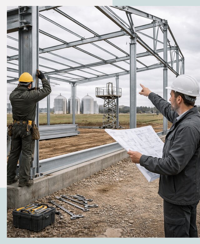 Проектирование сельскохозяйственных зданий и ангаров в Курганинске